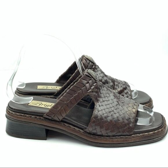 Brighton sandals 6 willow chocolate brown leather - Picture 1 of 13